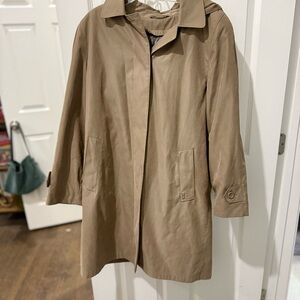 London Fog Women's Tan Trench Coat